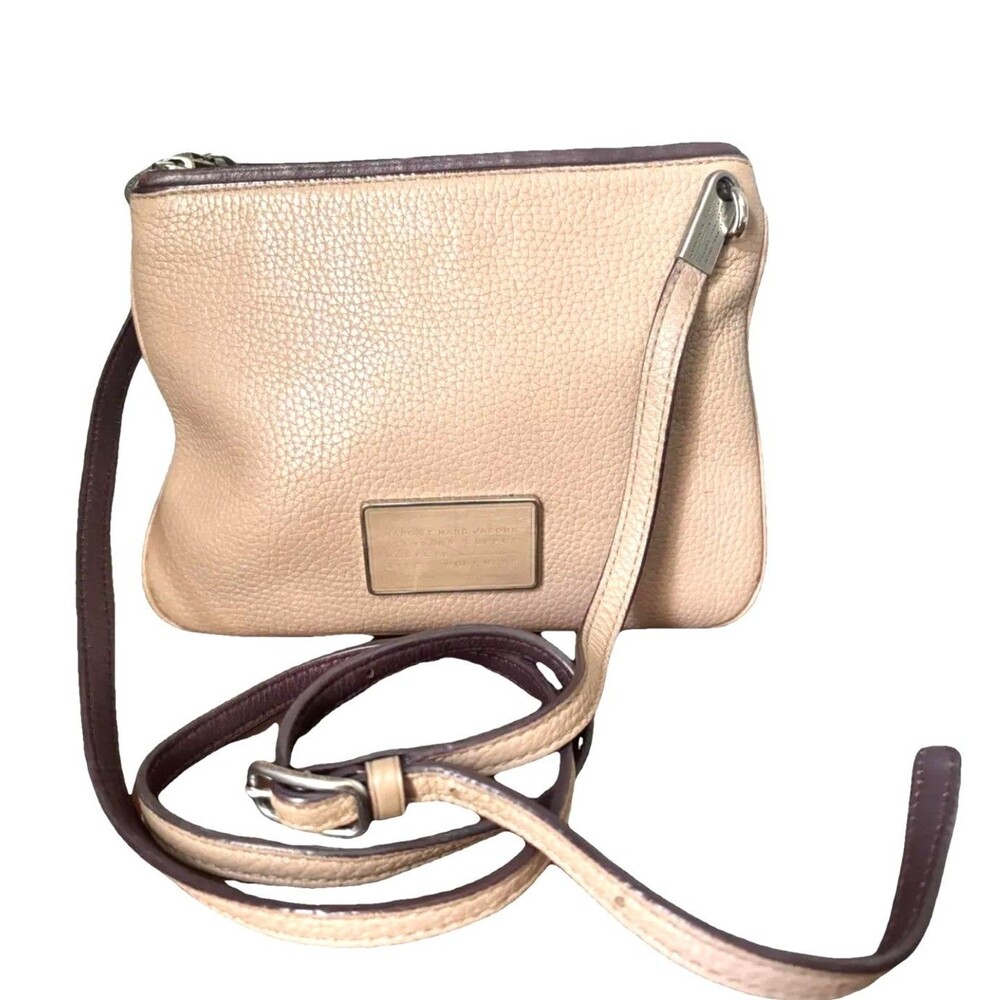 Marc by Marc Jacobs Standard Supply Crossbody Bag Two-Tone Neutral Burgundy